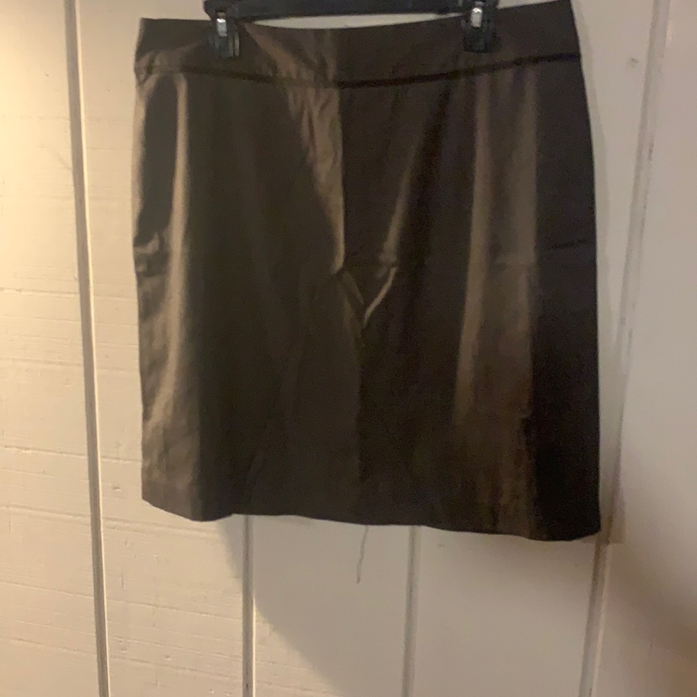 Brown Banana Republic work skirt